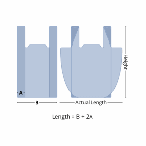 HDPE Singlet Plastic T Bag - Image 2