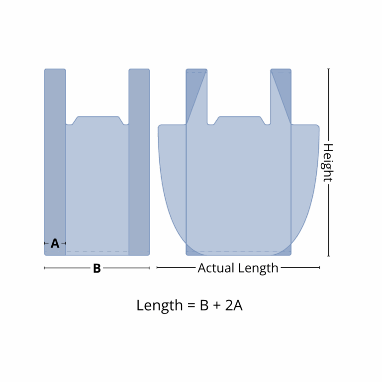 HDPE Singlet Plastic T Bag